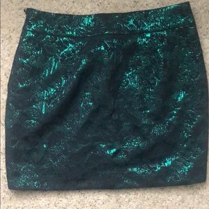 Forever 21 Metallic Skirt